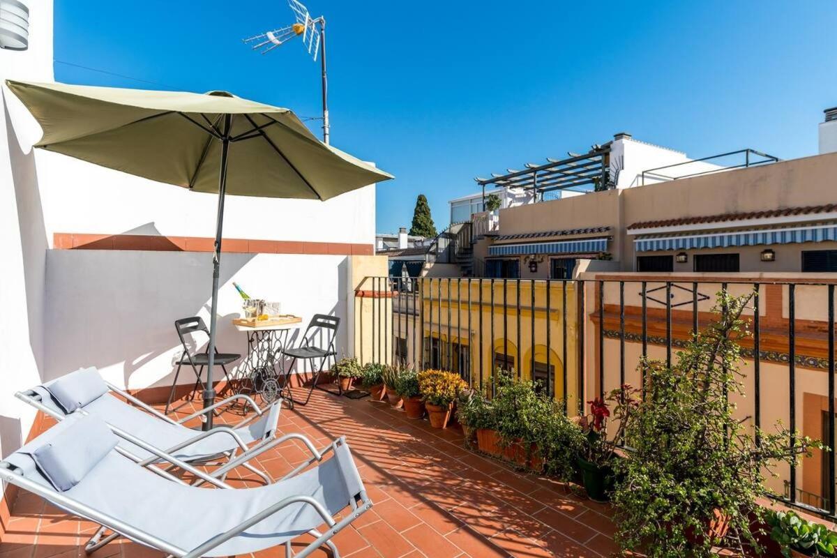 Apartamento Deluxe Terrace. Alameda Siviglia Esterno foto